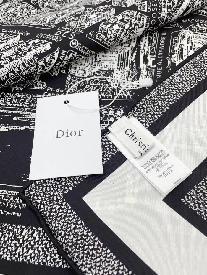 Streetwear Scarf Dior 328812 size: 90*90cm