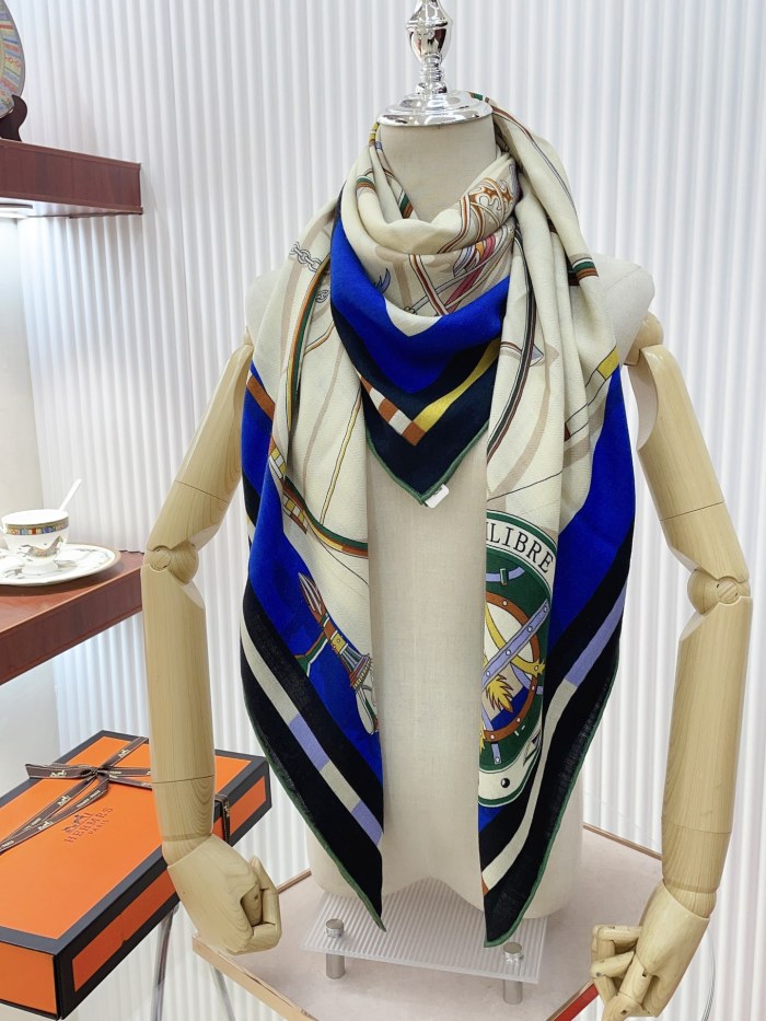 Streetwear Scarf Hermes 328801 size:140cm*140cm