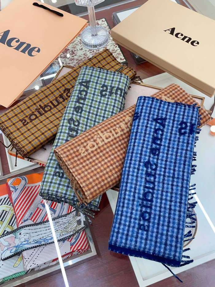 Streetwear Scarf Acne 328856 SIZE:200×30cm