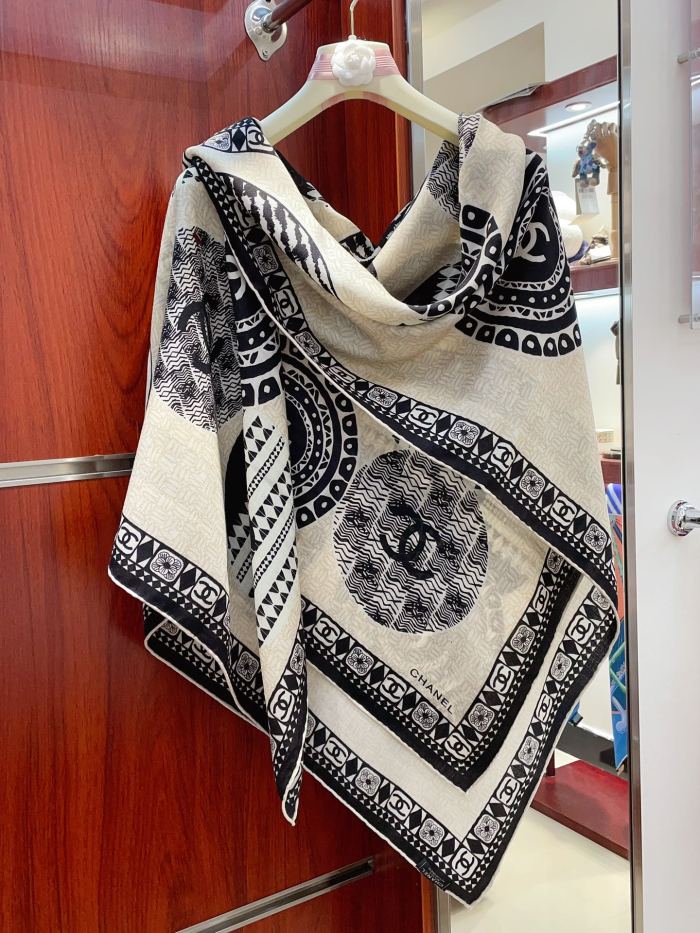 Streetwear Scarf CHANEL 328804 size:140*140cm
