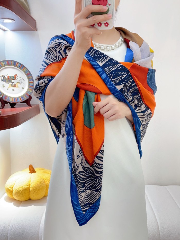 Streetwear Scarf Hermes 328845 SIZE:140cm*140cm