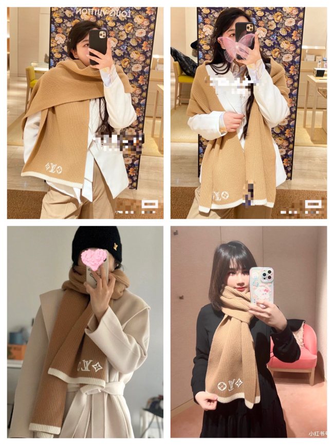 Streetwear Scarf LV 328864 SIZE:35*200cm