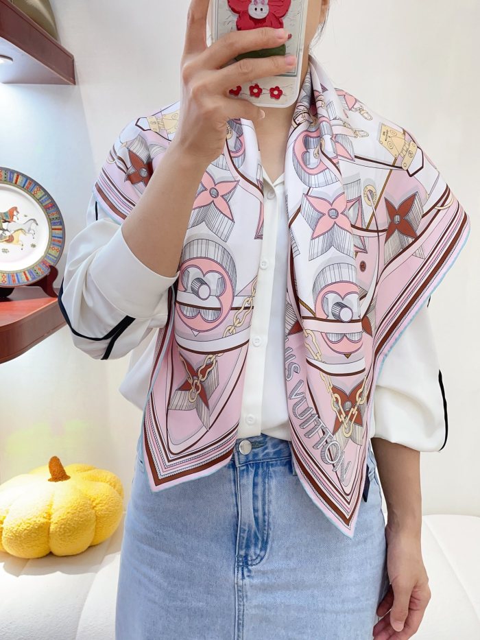 Streetwear Scarf LV 328783 SIZE:90cm*90cm