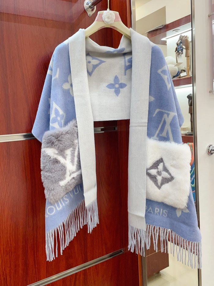 Streetwear Scarf LV 328794 SIZE:190 x 46