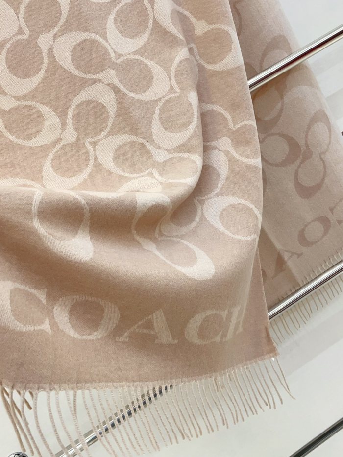 Streetwear Scarf COACH 328771 SIZE:195×53cm