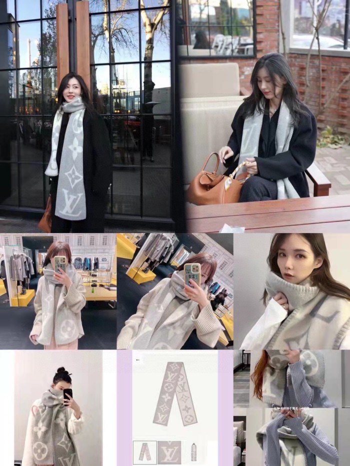 Streetwear Scarf LV 328764 SIZE: 240*26cm