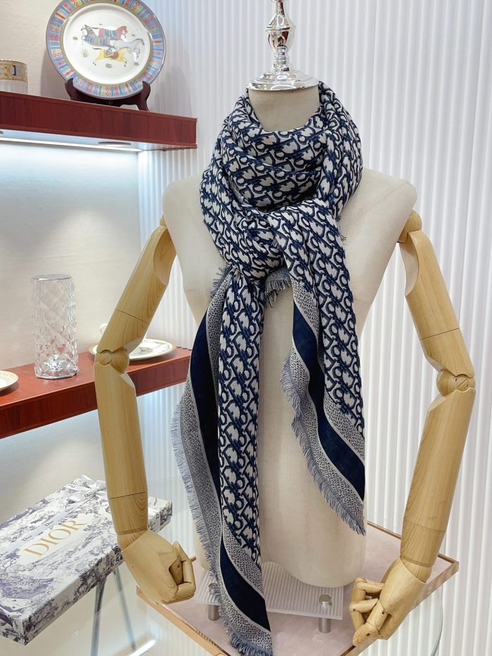 Streetwear Scarf Dior 328756 SIZE:140cm*140cm