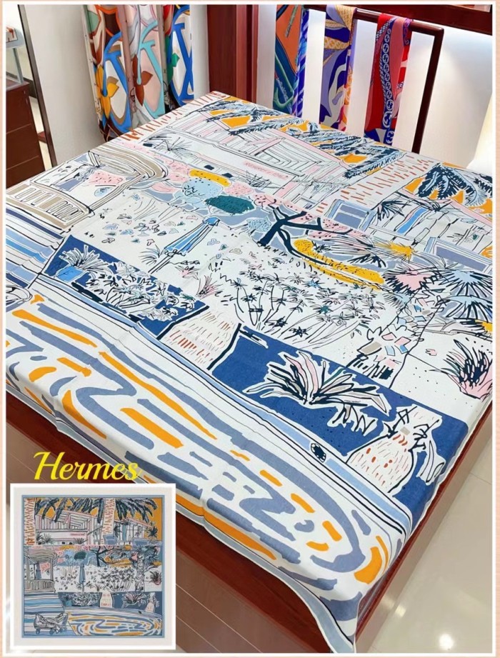 Streetwear Scarf Hermes 328780 SIZE:140cm*140cm