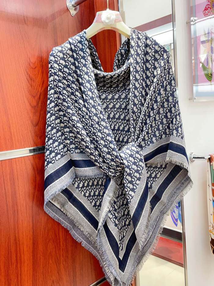 Streetwear Scarf Dior 328756 SIZE:140cm*140cm