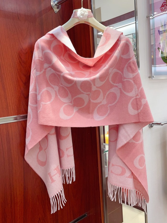Streetwear Scarf COACH 328772 SIZE:195×53cm