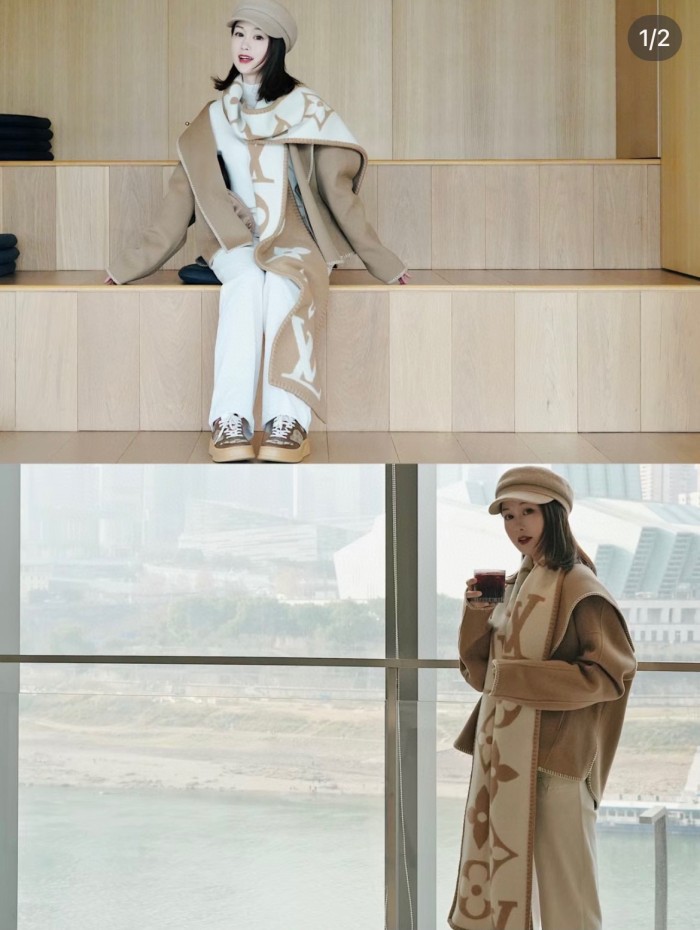 Streetwear Scarf LV 328765 SIZE:240*26cm