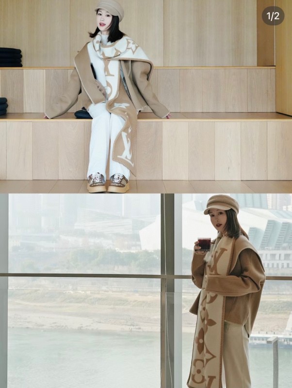 Streetwear Scarf LV 328765 SIZE:240*26cm