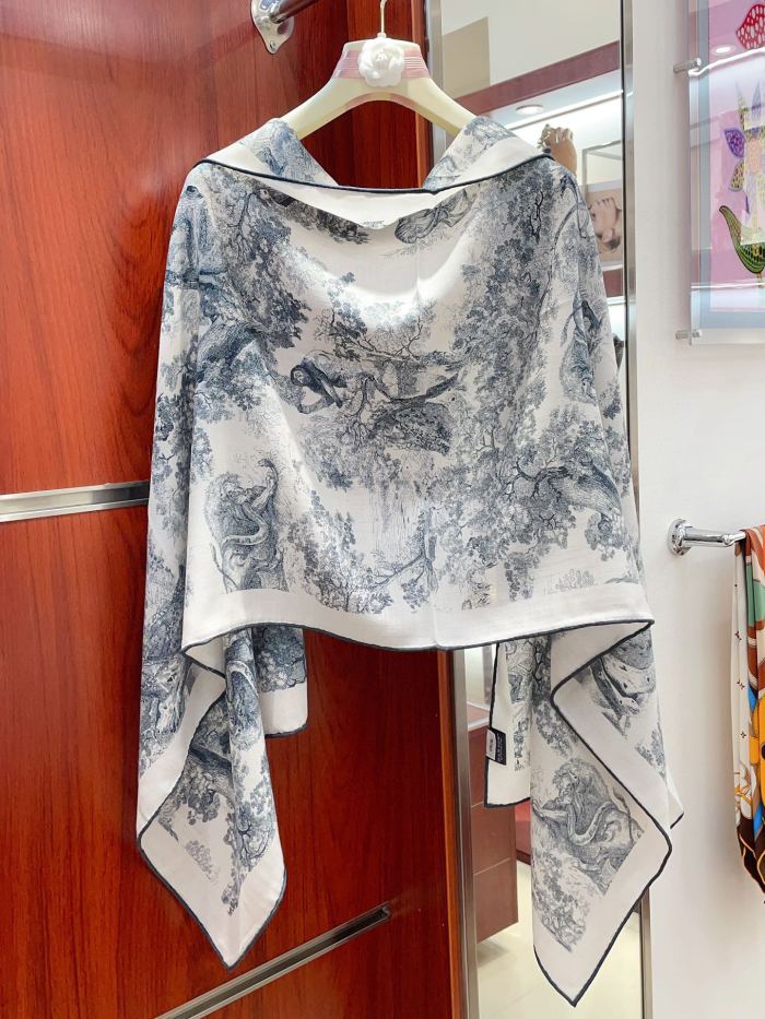 Streetwear Scarf Dior 328748 SIZE:60*180cm