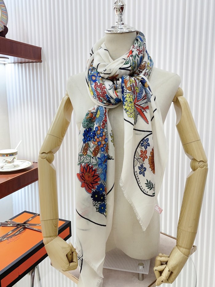 Streetwear Scarf Hermes 328746 SIZE:200*100cm