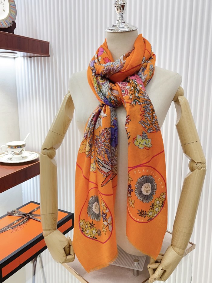 Streetwear Scarf Hermes 328745 SIZE:200*100cm