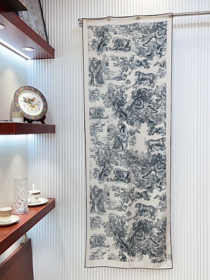 Streetwear Scarf Dior 328748 SIZE:60*180cm