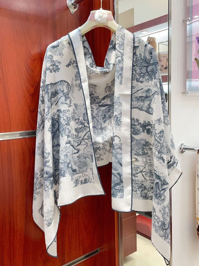 Streetwear Scarf Dior 328748 SIZE:60*180cm