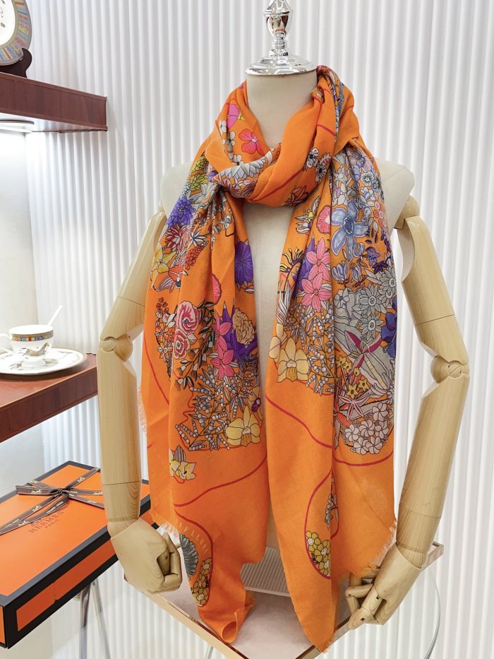 Streetwear Scarf Hermes 328745 SIZE:200*100cm