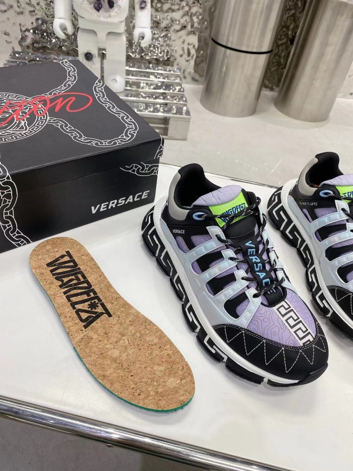 Versace Trigreca Milan Black Blue white