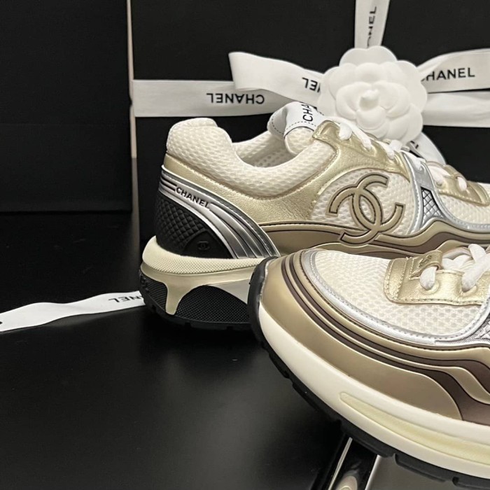 Chanel CC Runner Gold Laminate