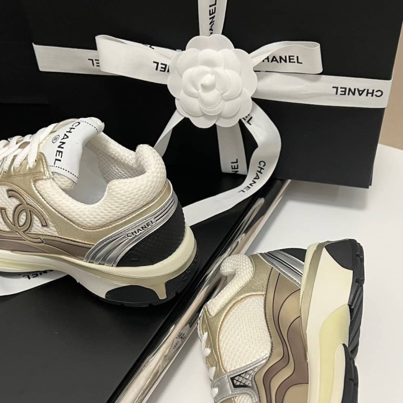 Chanel CC Runner Gold Laminate