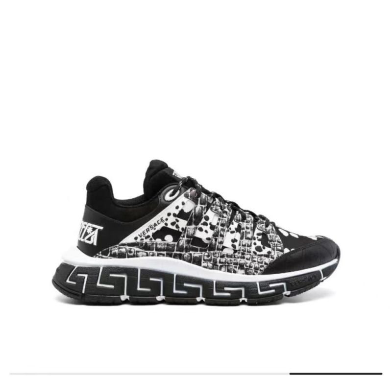 Versace Trigreca Black Punti bianchi grigi