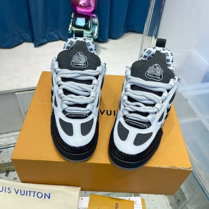 Louis Vuitton LV Skate Sneaker Grey White
