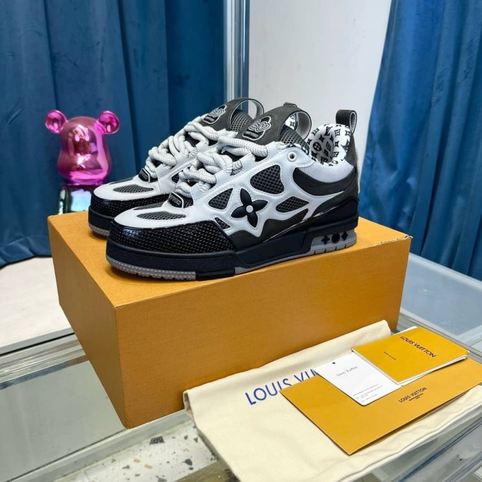 Louis Vuitton LV Skate Sneaker Grey White