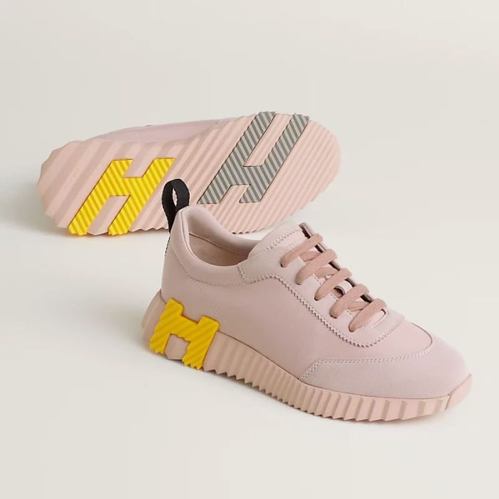 Hermes Bouncing sneaker Rose Porcelaine