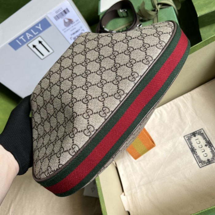 702823 Gucci Attache Large Shoulder Bag size 35*32*6