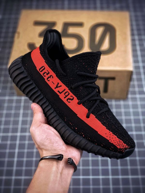 Yeezy 350 Boost V2 Core Black Red