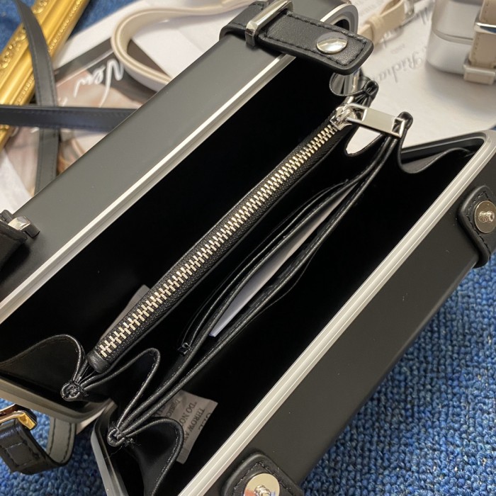 DIOR X RIMOWA clutch bag black