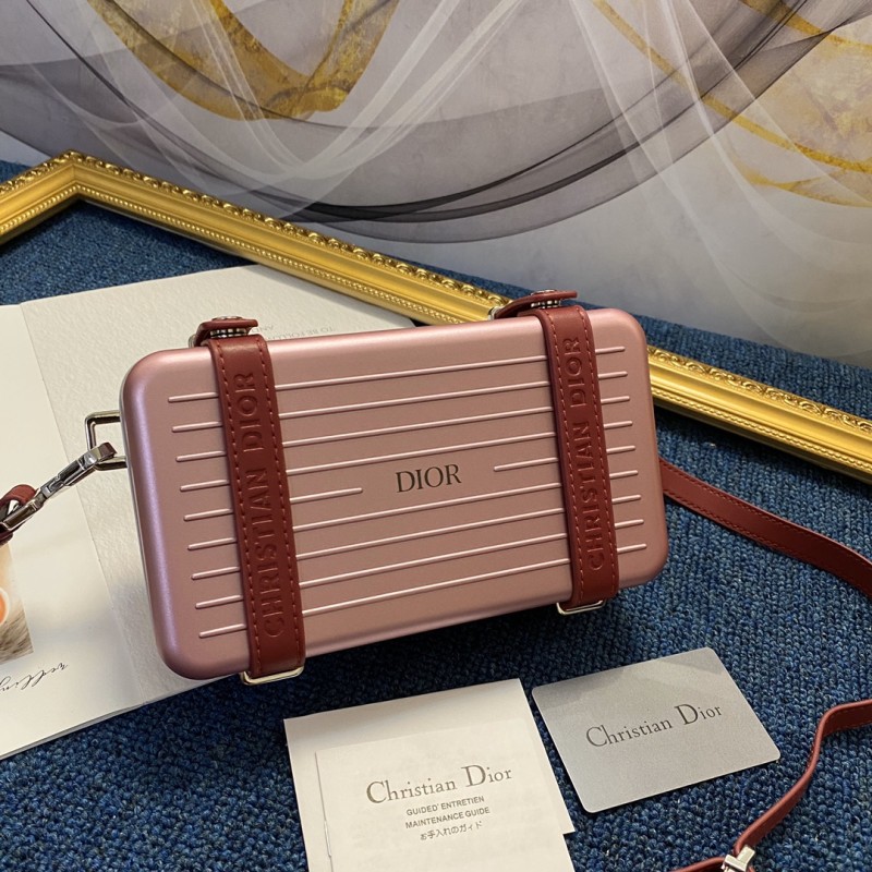 DIOR X RIMOWA clutch bag pink 2DRCA295YWT_H30E