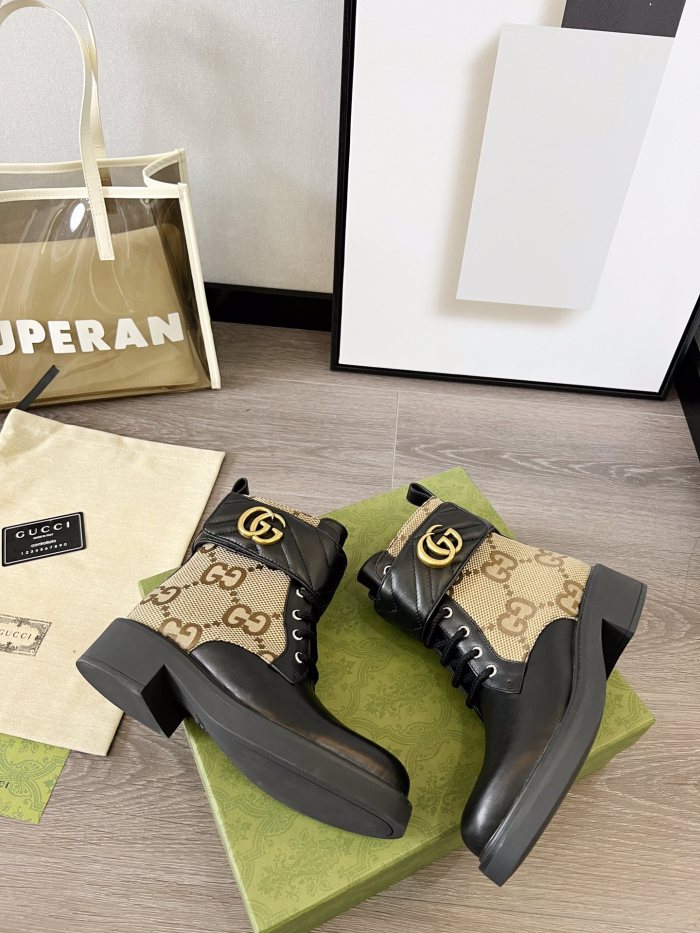 Gucci Women's Double G Ankle Boots 1