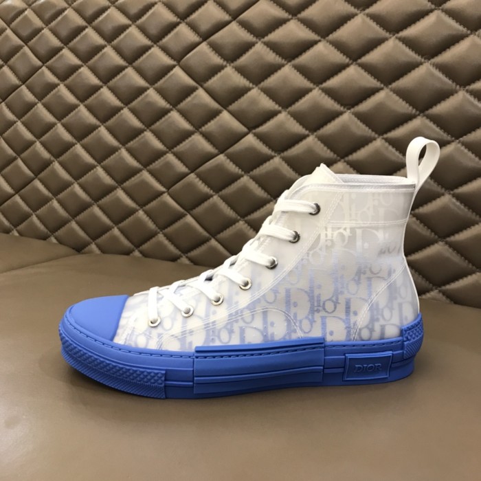 Dior B23 High Top Gradient Blue