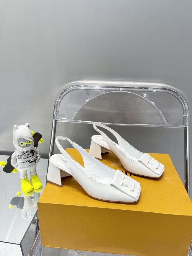 Louis Vuitton shake High heels 5cm White whit box 83