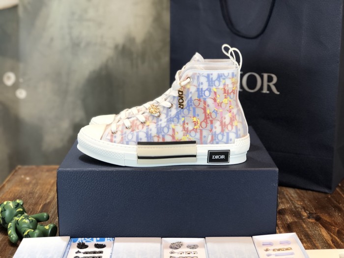 Dior B23 High Top Multicolor Oblique