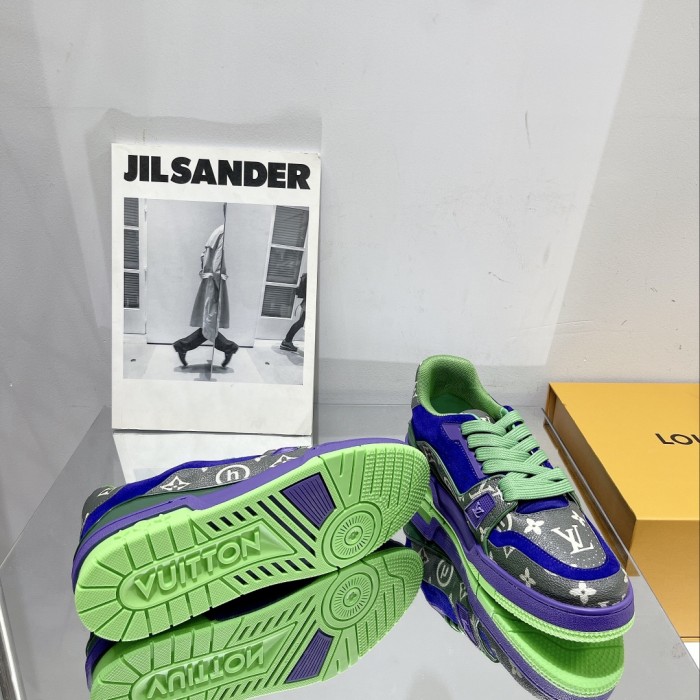 Louis Vuitton Trainer sports shoes 45