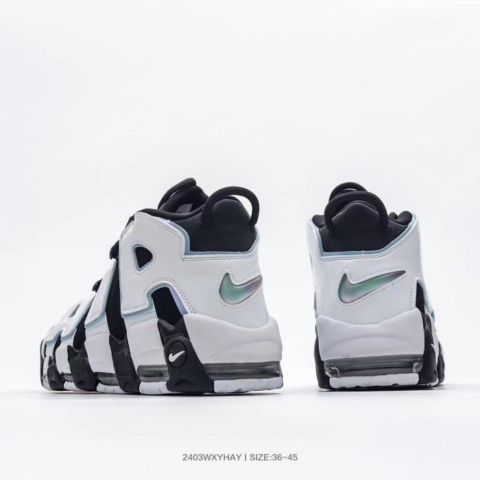 Nike Air More Uptempo Black White