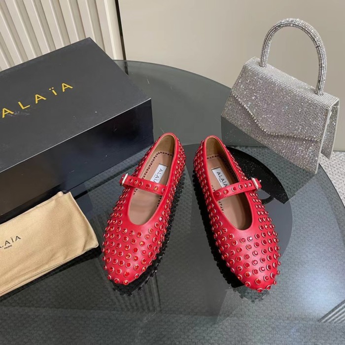 alaia Diamond red