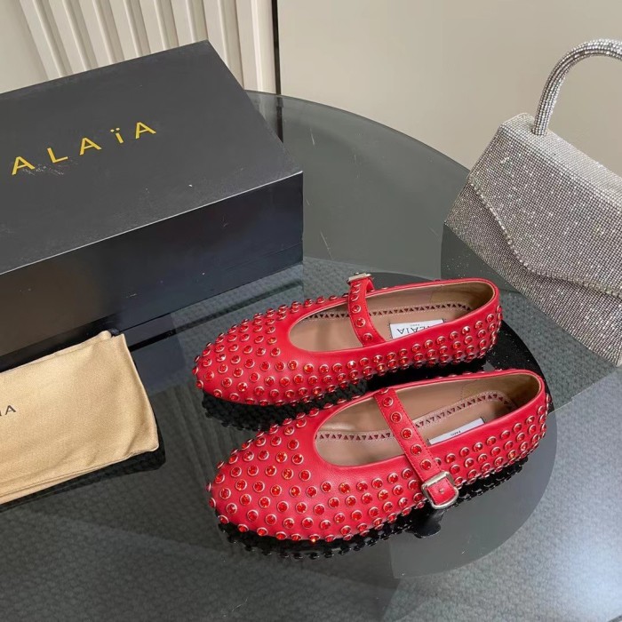 alaia Diamond red