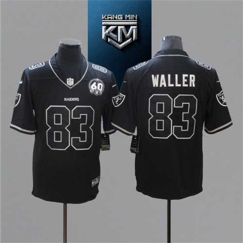 2021 Raiders 83 WALLER NFL Jersey S-XXL Shadow Edition