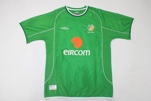 Retro Shirt 2002 Ireland Home Soccer Jersey