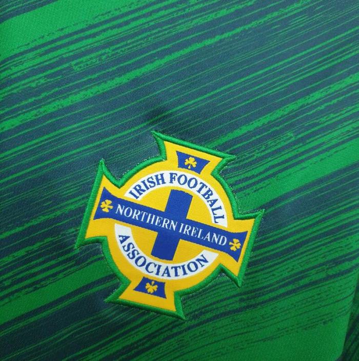 Fans Version 2020 Northern Ireland Home Green Soccer Jersey