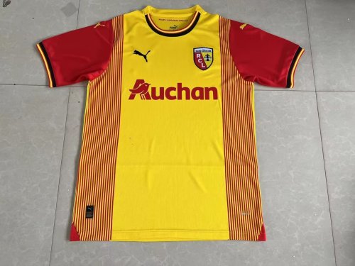 Maillot Lens Fan Version 2023-2024 RC Lens Home Soccer Jersey