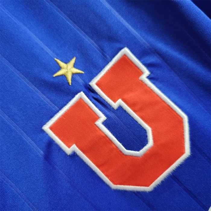 Fans Version 2022-2023 Universidad de Chile Home Soccer Jersey