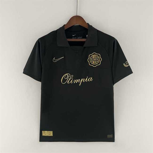 Olimpia 120th Anniversary Edition Black Soccer Jersey