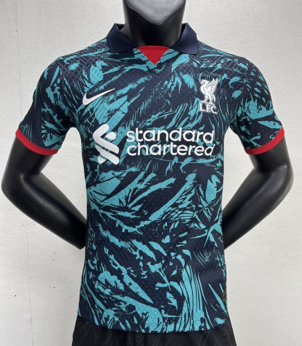Player Version 2023-2024 Liverpool Classic Green Soccer Jersey