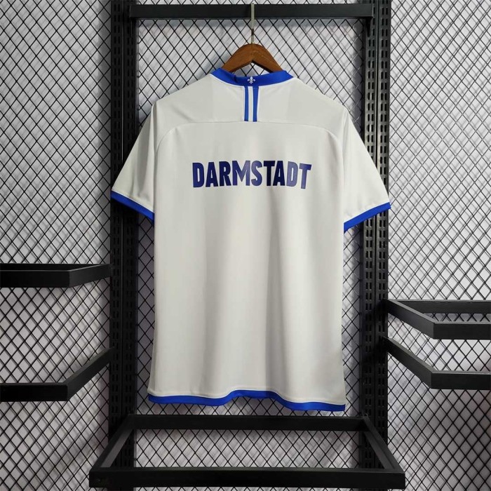Fans Version 2022-2023 SV Darmstadt 98 Away White Soccer Jersey