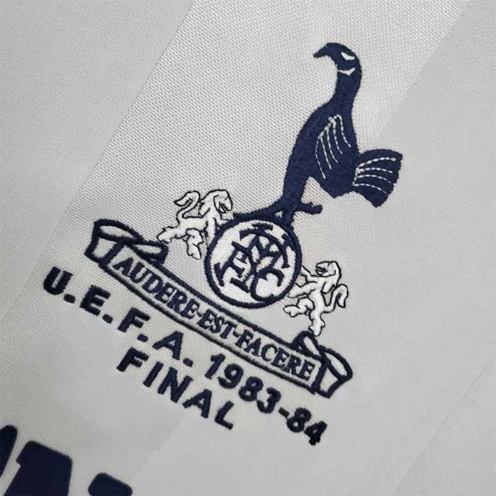 Retro Jersey 1983-1984 Tottenham Hotspur Home Soccer Jersey Spurs Vintage Football Shirt